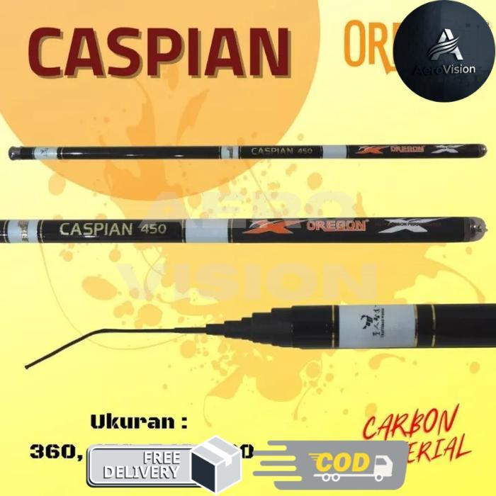 Tegek carbon Oregon Caspian panjang 360 450 540 630 - 540