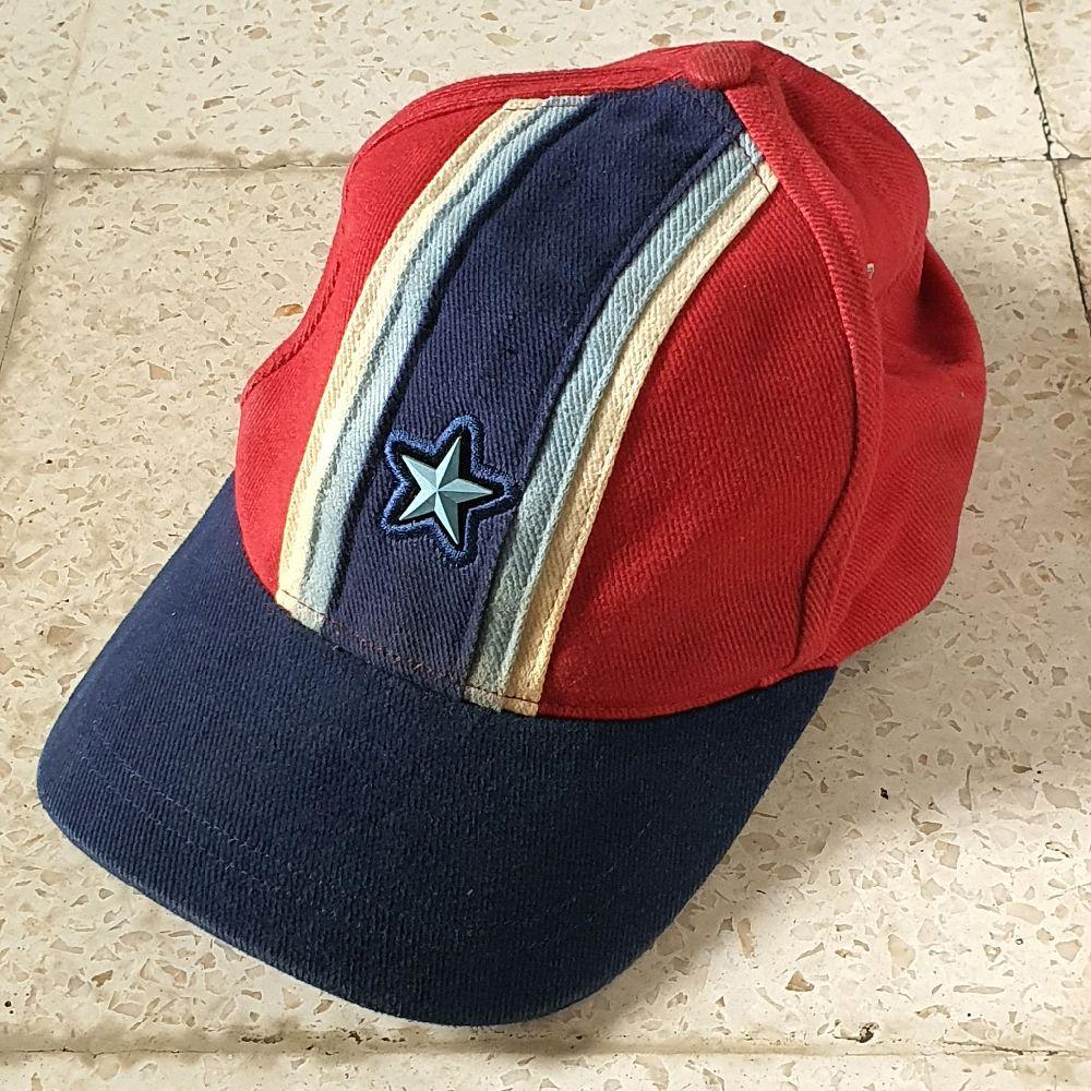 topi baseball cap nike usa red navy preloved second