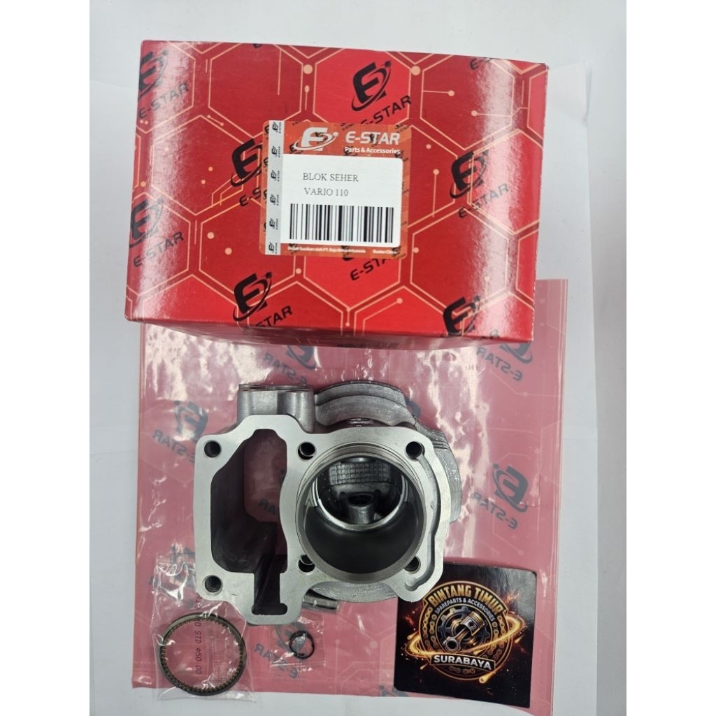 E-STAR SILINDER BLOK ASSY BLOCK SEHER KIT HONDA VARIO 110
