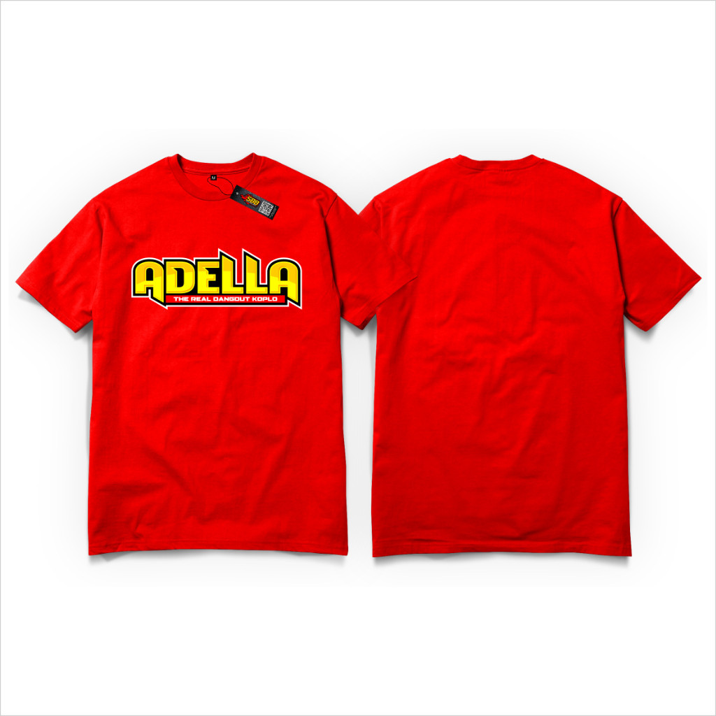 Sale Hot Fashion BAJU Cotton ADELLA DANGDUT ORKES DISTRO KATUN SOUND BALAP BLITAR Baju T-Shirt