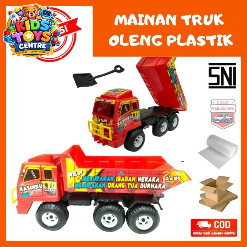 Mainan Truk Oleng Truk pasir Truk plastik TTD Oleng