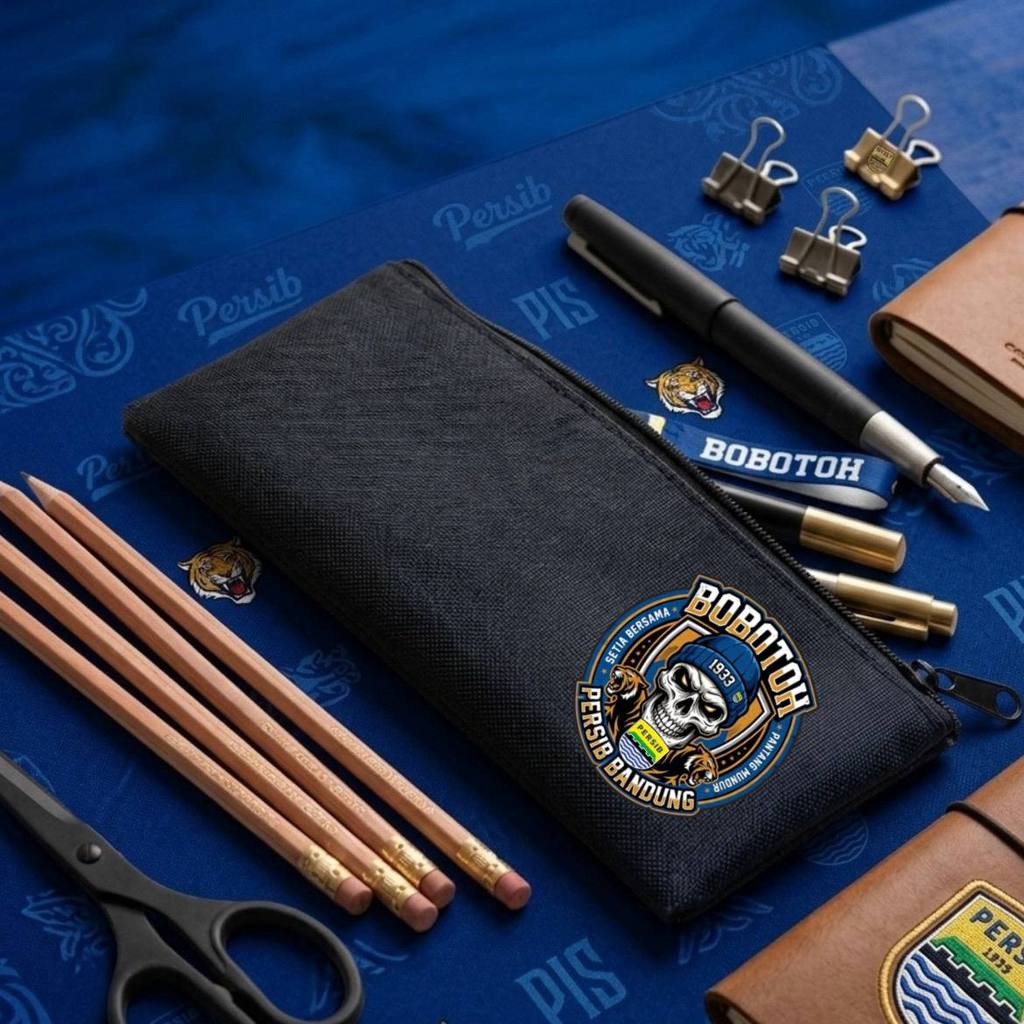 Abdullahbag - Pouch Tempat Pensil Club Sepak Bola Persib Viking Bobotoh