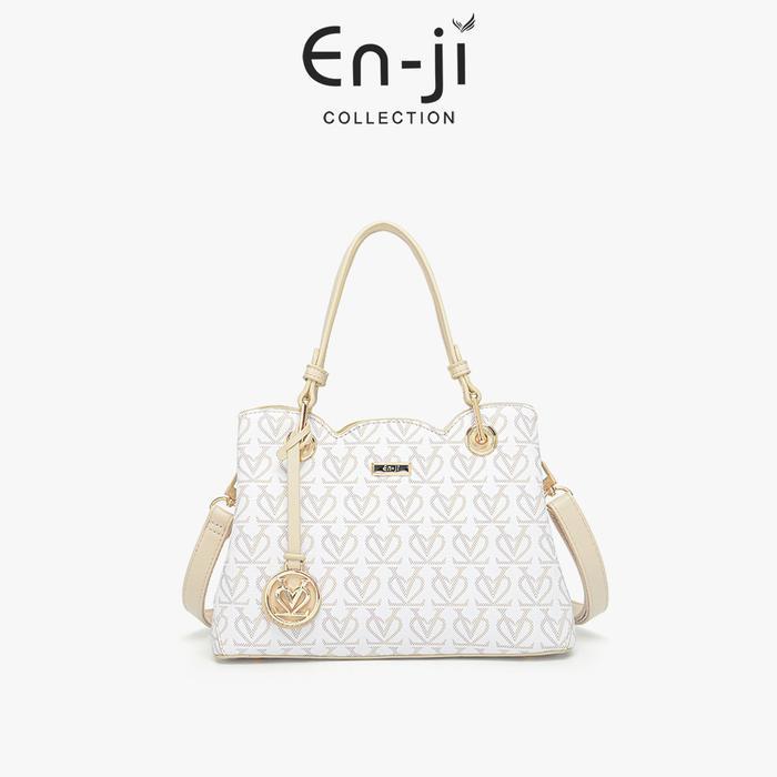 En-ji Jihe Handbag - Cream - Cream