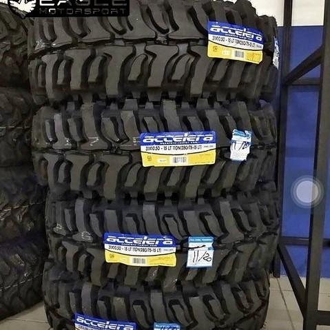 BAN OFFROAD TIPE ACCELERA BADAK EXTREME 33X12.5 R15 BUAT MOBIL HARDTOP TERANNO JIMNY KATANA DLL.