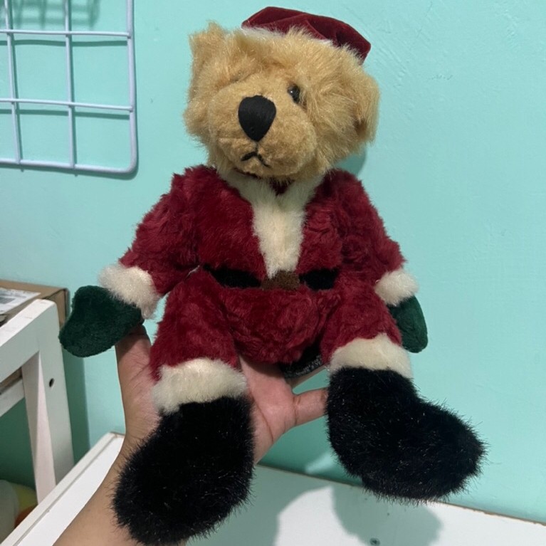 Boneka teddy bear santa russ berries kris boneka teddy russ santa