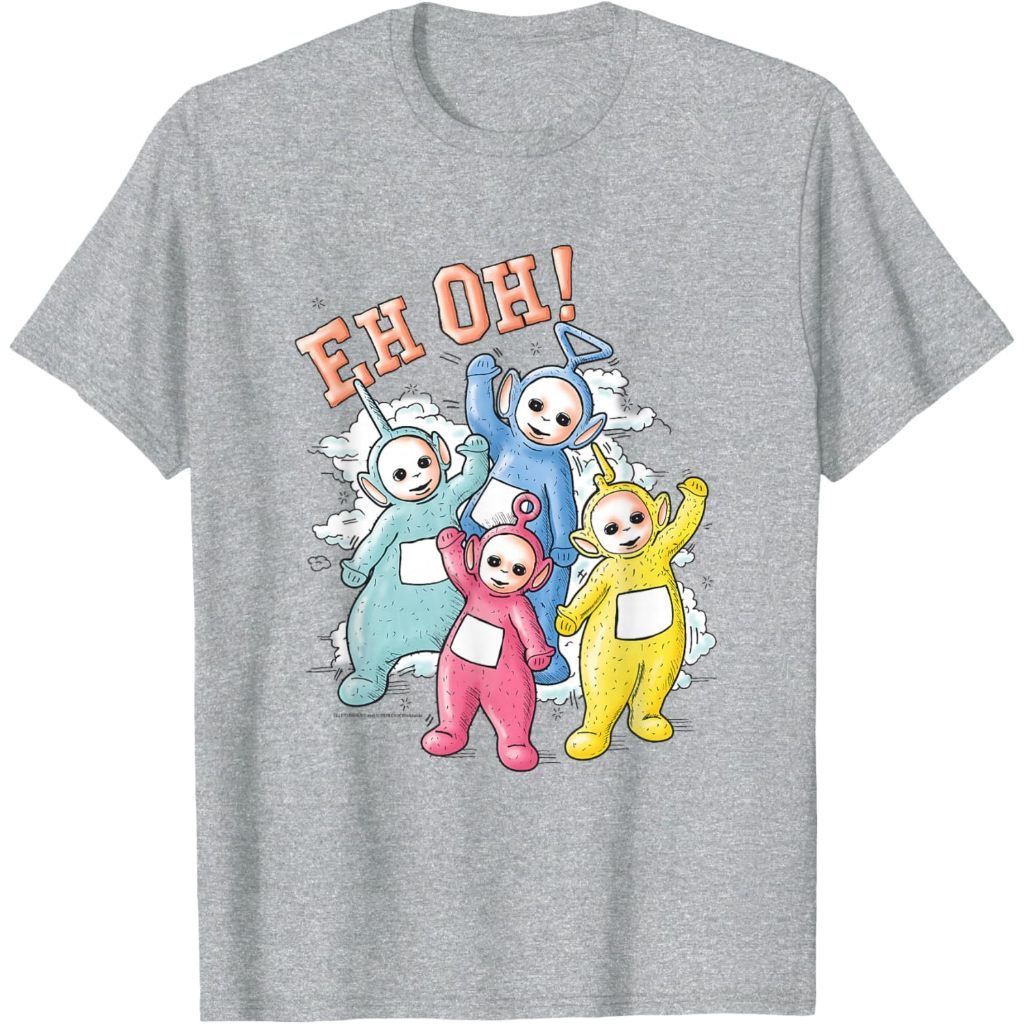 Kaos Baju Tshirt Dewasa Cartoon Teletubbies FH OH