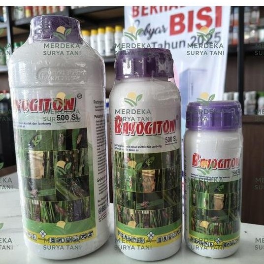 asyifashops [Insektisida] Bayogiton 500 SL Insektisida Sistemik Kontak & Lambung untuk Hama Wereng &