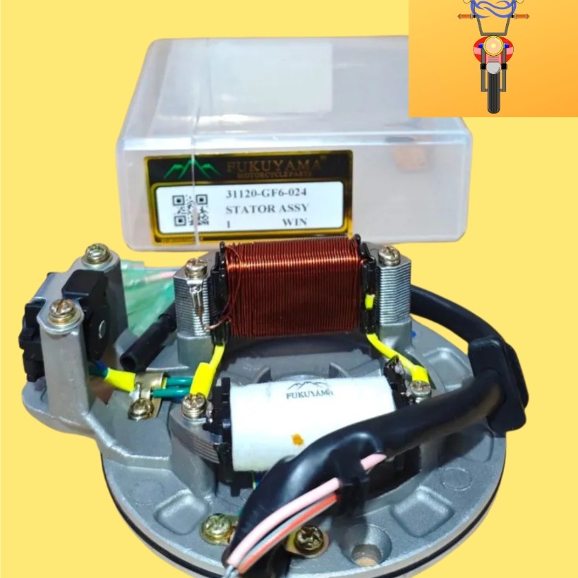 FUKUYAMA STATOR SPUL CDI KOMPLIT HONDA WIN BERKUALITAS AWET
