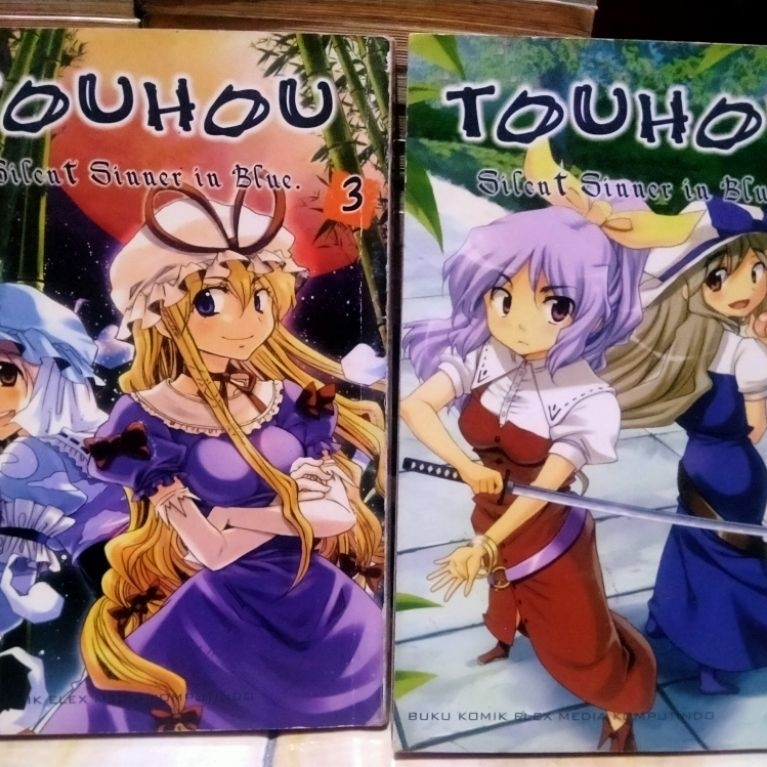 Paket 2 Komik Touhou Silent Sinner in Blue vol 2 & 3 tamat