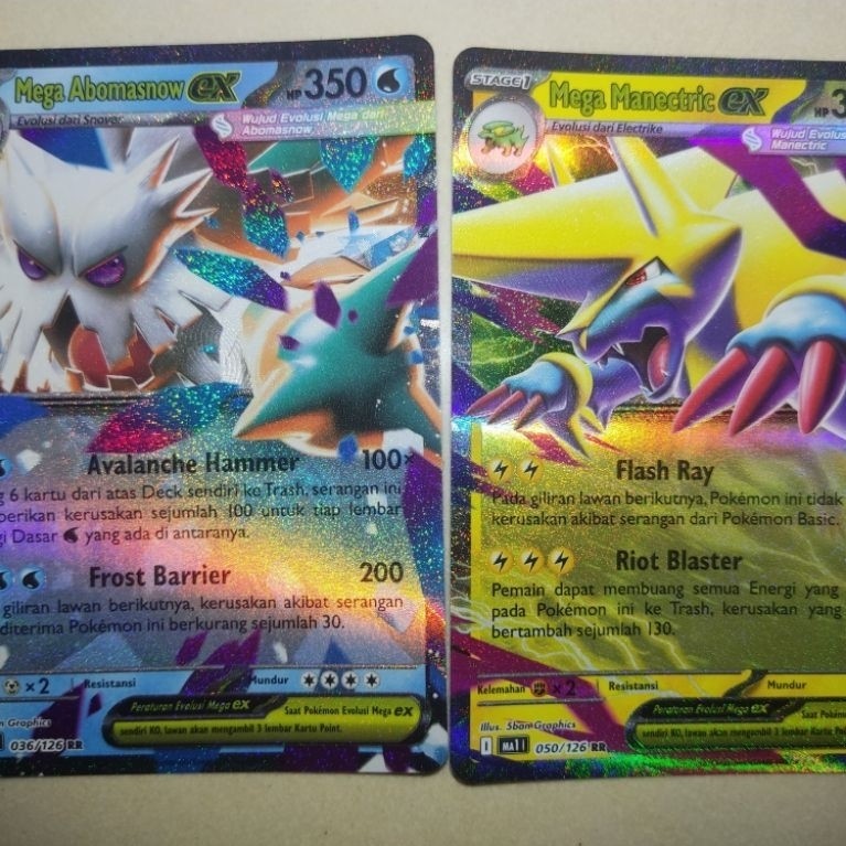 Kartu Pokemon Evolusi Mega (Original 100%)