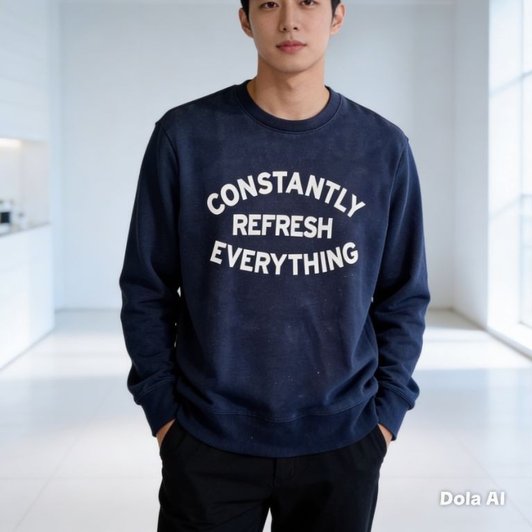 Sweatshirt crewneck by Design United