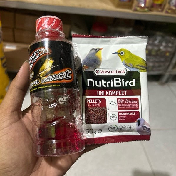 Paket Nutribird 50gr Dan Dextro 87 Original terlaris