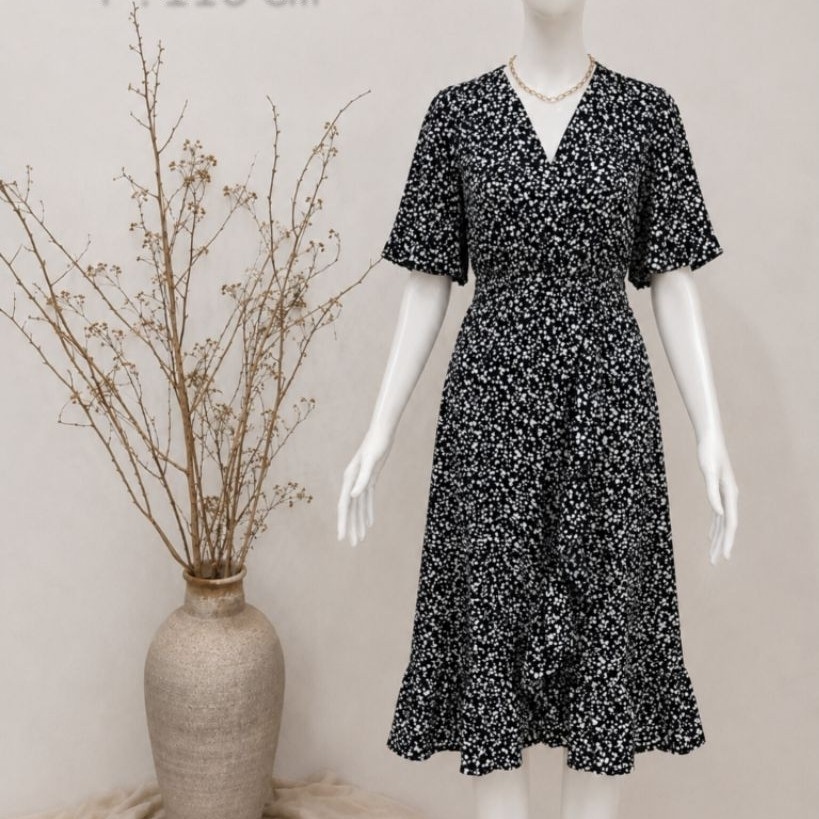 Daisy Latte Dress