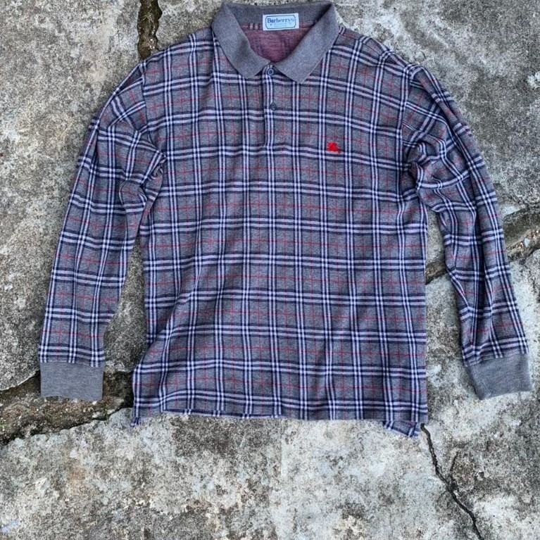 Burberrys Check Nova polo shirt