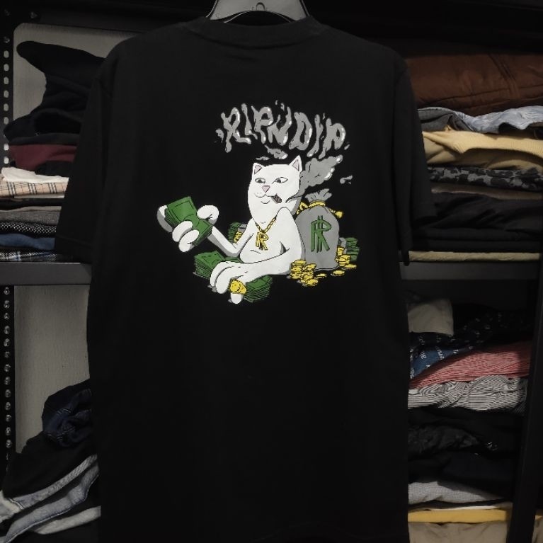 RipNdip T shirt black smke Second