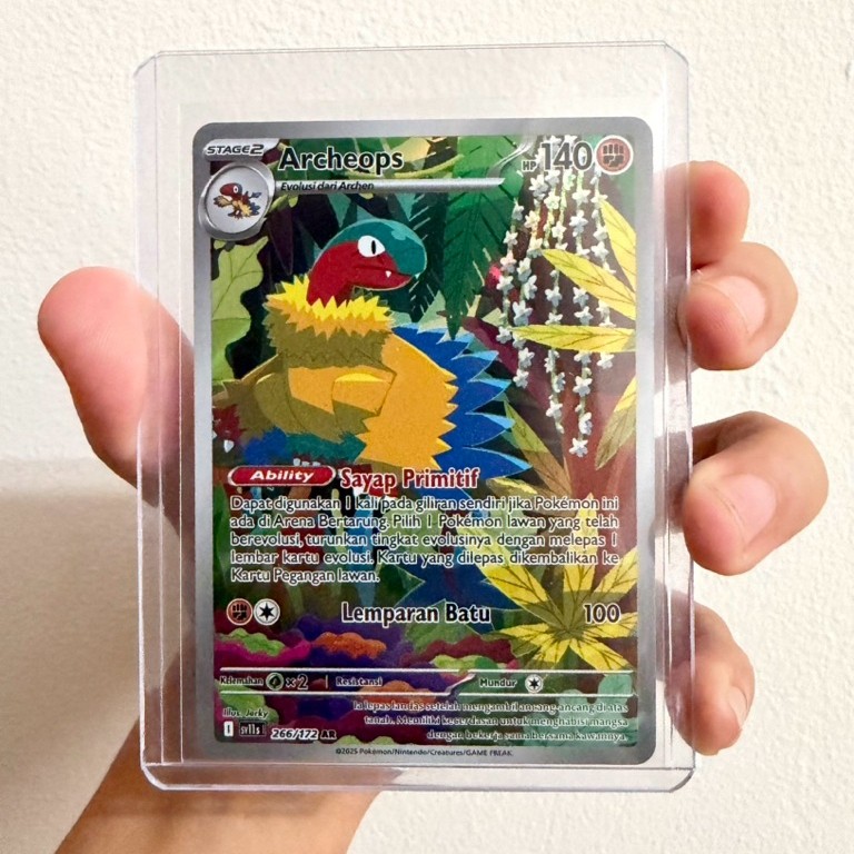Archeops AR - Kartu TCG Pokemon Indonesia Pack Hitam Putih