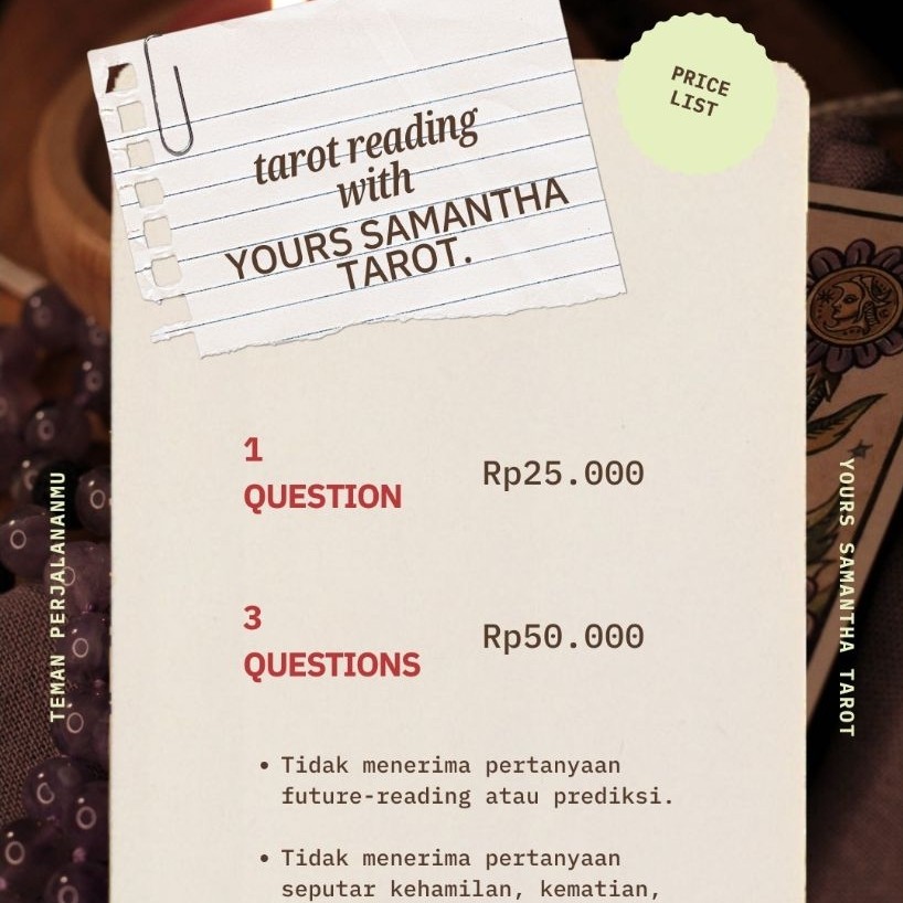 Tarot Reading Non Interactive | Indonesia