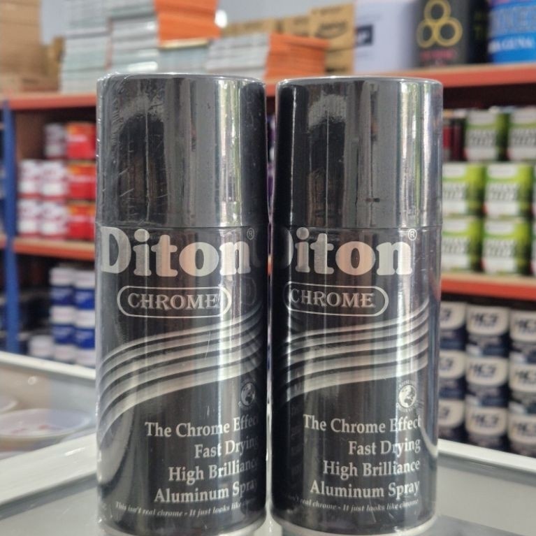 Diton Chrome 300cc / Cat Semprot Diton Chrome
