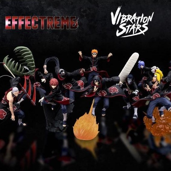 Bandai Naruto Shippuden Effectreme X Vibration Stars Akatsuki - Pain Konan Tobi Itachi Kisame Hidan