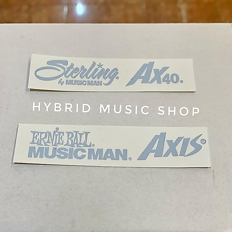 Decal Water Slide Musicman Axis Sterling A40