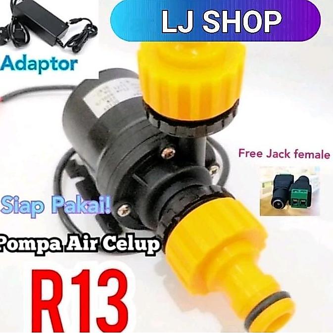 Pomoa Air Celup Mini Dc R13 Adaptor 12Volt Harga Spesial
