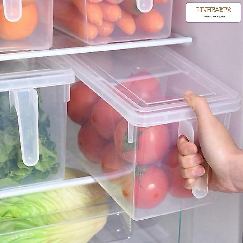 KOTAK KONTAINER KULKAS MAKANAN BESAR / KITCHEN STORAGE FOOD BOX / WADAH PENYIMPANAN MAKANAN KULKAS