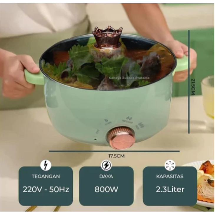 Panci Listrik Serbaguna Jumbo Electrik Cooker SERBAGUNA
