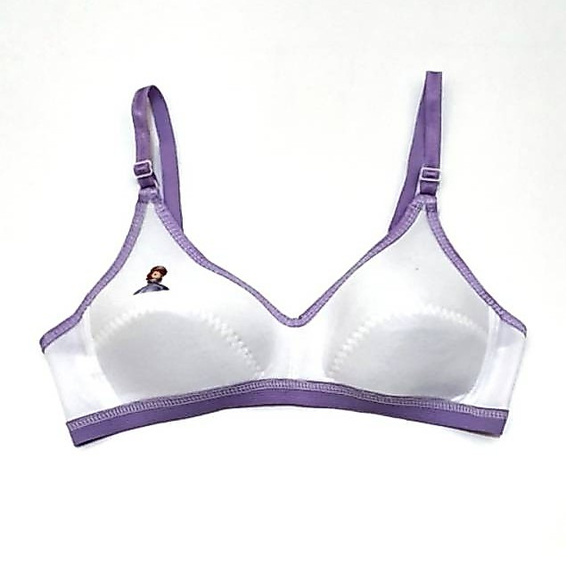 Bra ABG Polos Tanpa Kawat Size 32 34 36 / Bh Anak Pemula  Bh Pelajar Warna Putih / Bh Remaja Bh Anak