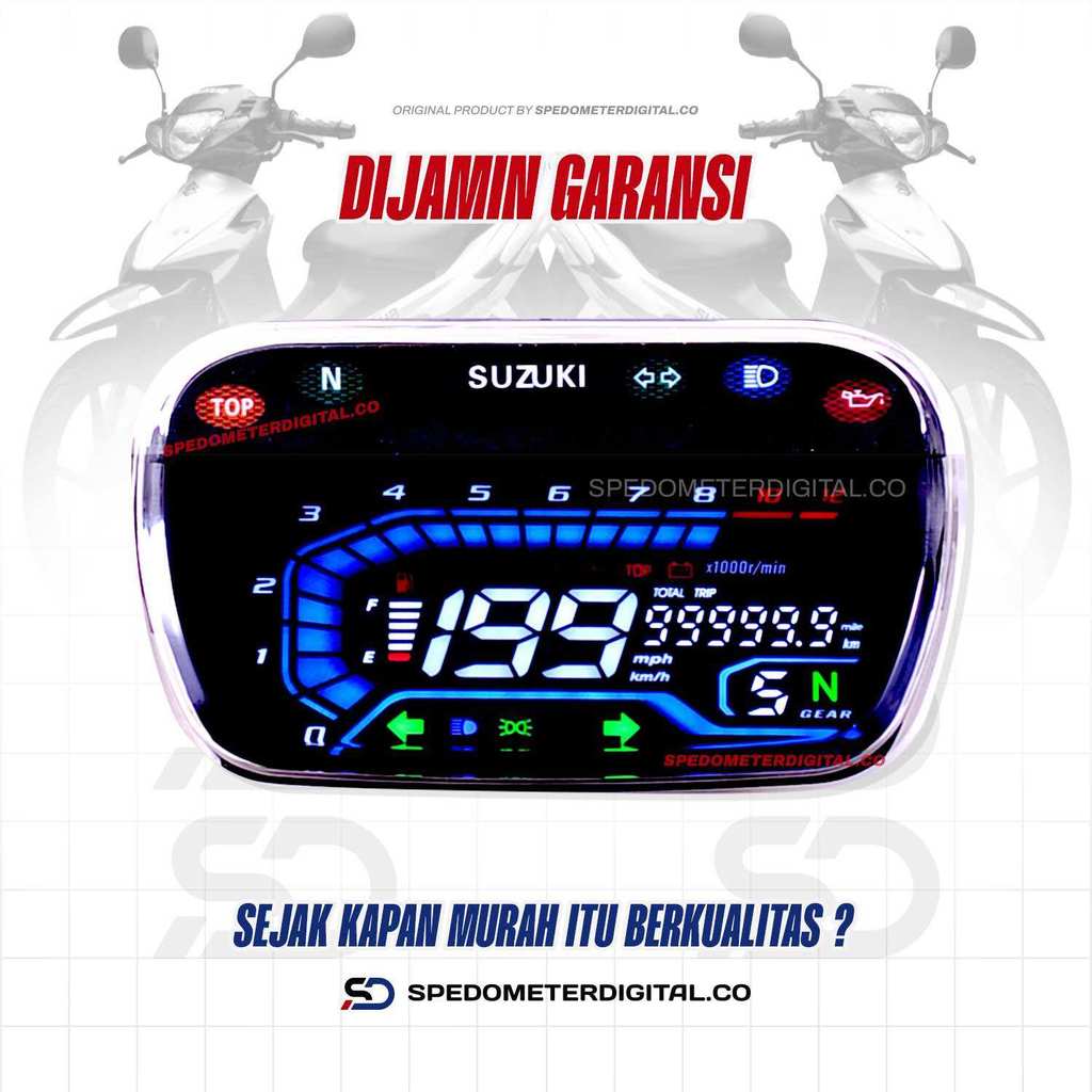 Spedometer Digital Satria Hiu