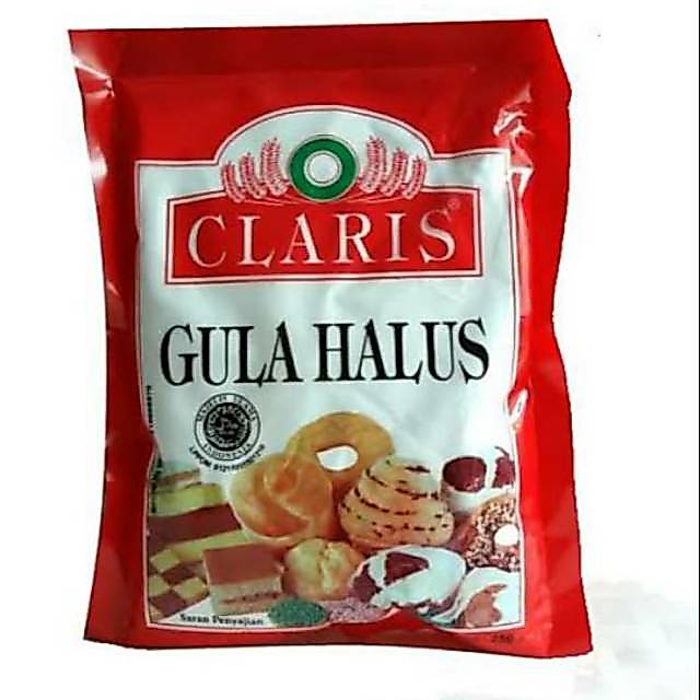 Claris gula halus. Gula halus claris 250gr