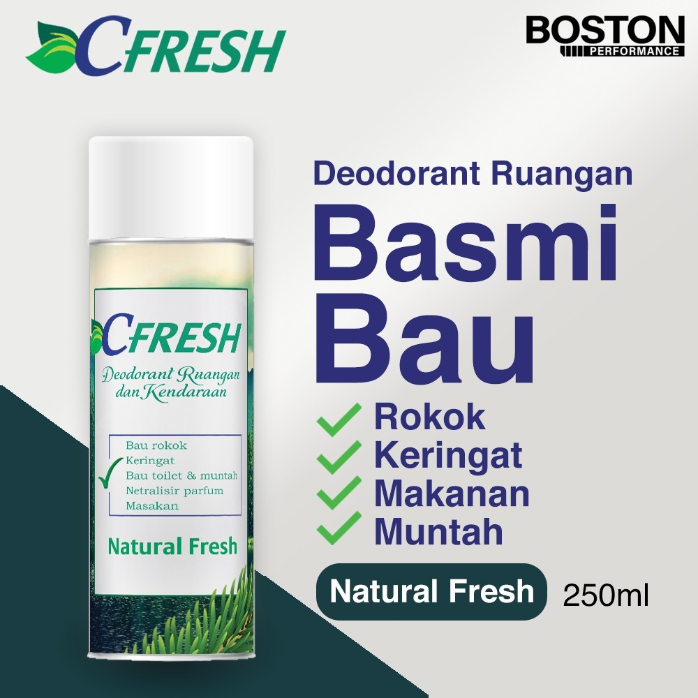 (Natural Fresh) Parfum Mobil dan Ruangan, Pewangi Mobil C-FRESH