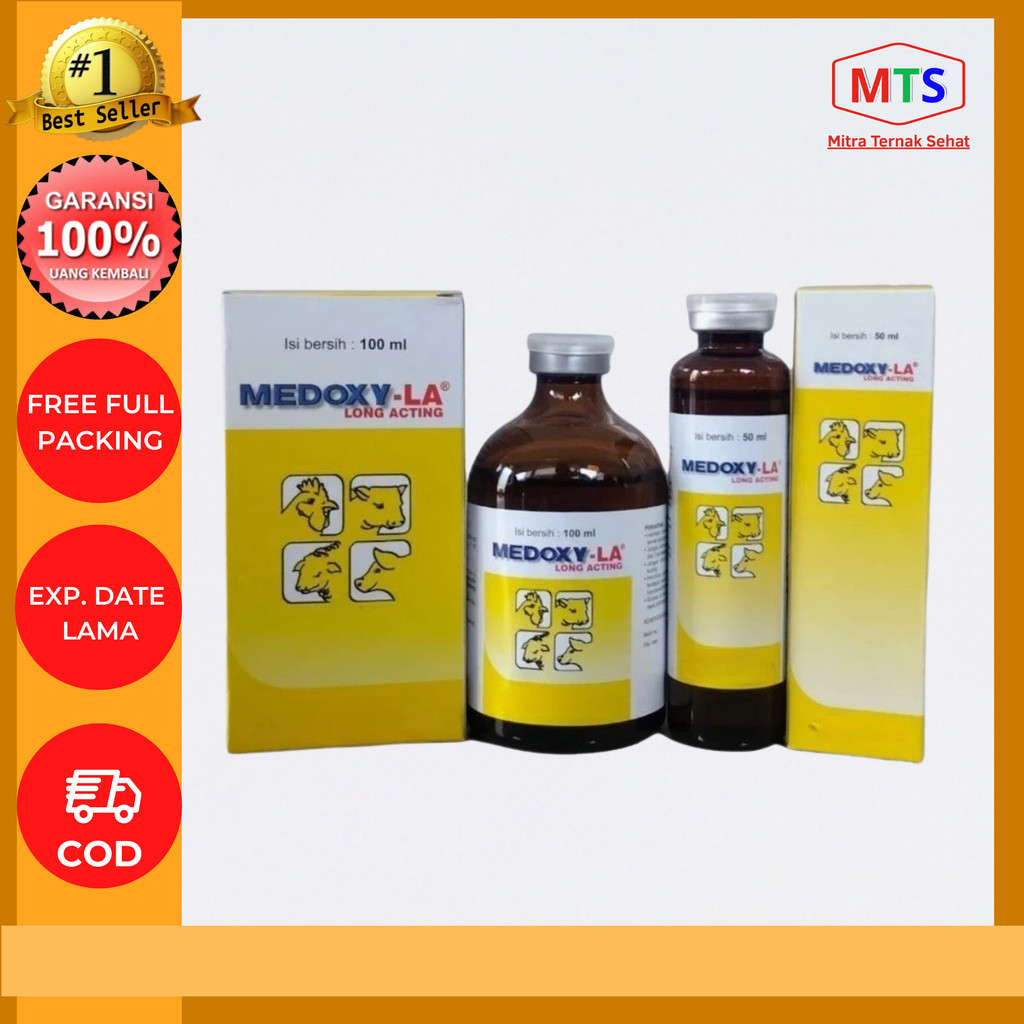 MEDOXY LA 50 ml dan MEDOXY LA 100 ml MEDION