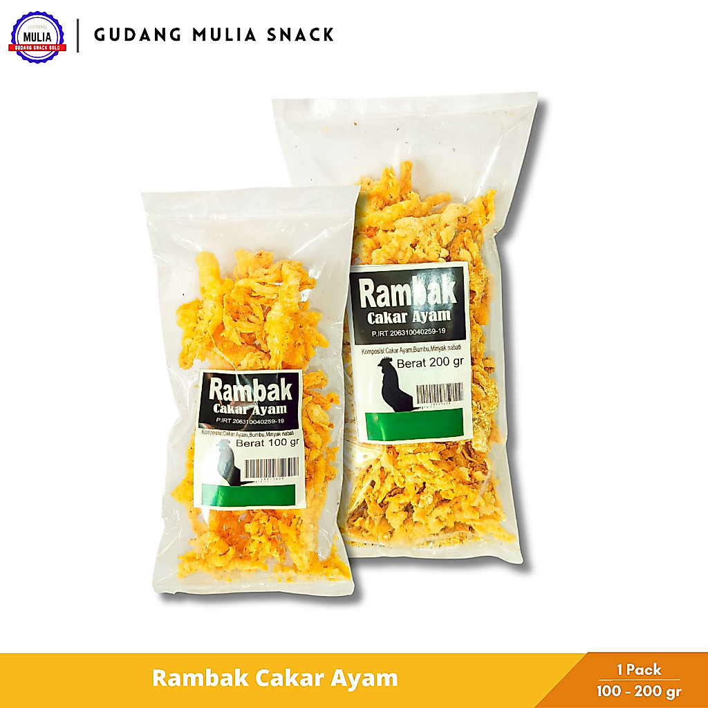 Rambak Cakar Ayam | Keripik Ceker Crispy | Kripik Ceker Krispi
