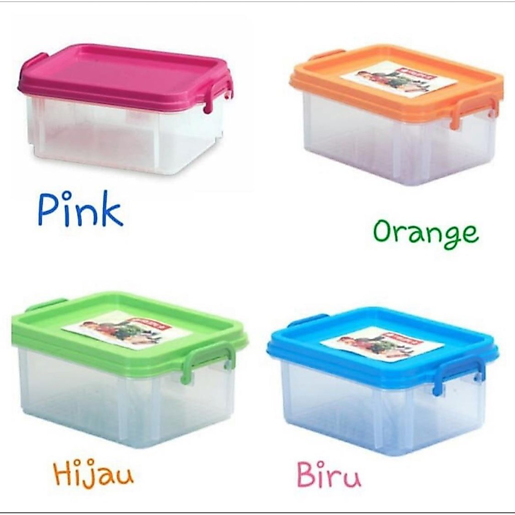 LION STAR Clear Box Kotak Kontainer  NO 10 20 dan 30