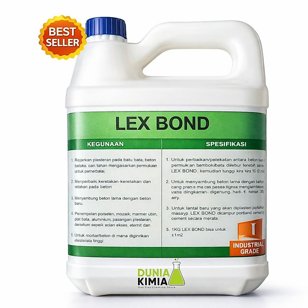 Lexbond - Lem Beton - Lem Semen - Penyambung Beton Lama dan Baru - 5 KG
