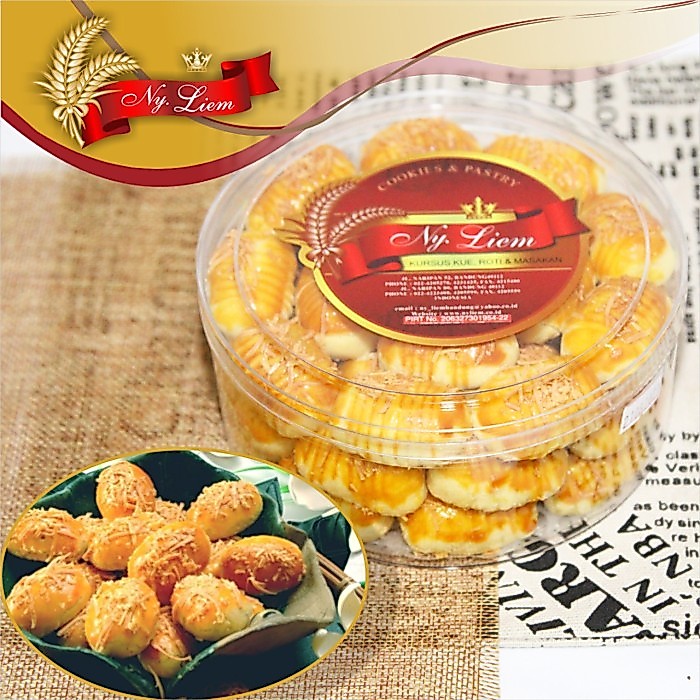 Nastar Keju Kue Kering ala Ny. Liem 1 toples
