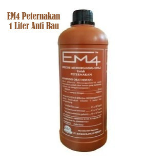 EM4 Peternakan Asli 1L Probiotik Ternak Pengolah Pakan Fermentasi Ayam Sapi Kambing