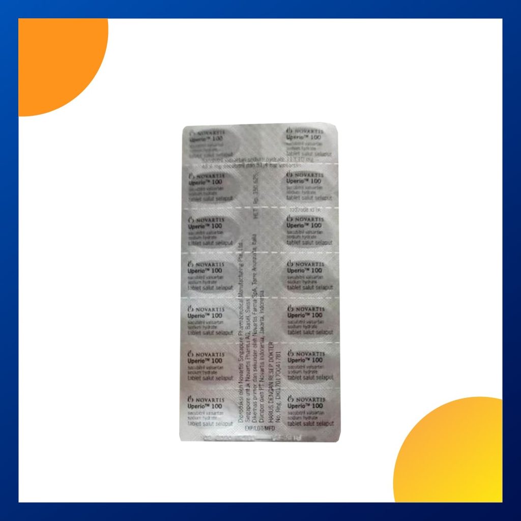 UPERIO 100 1 BLISTER @ 14 TABLET SALUT SELAPUT
