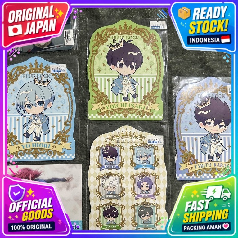 [OFFICIAL MERCHANDISE] CARD : CHIBI BLUE LOCK