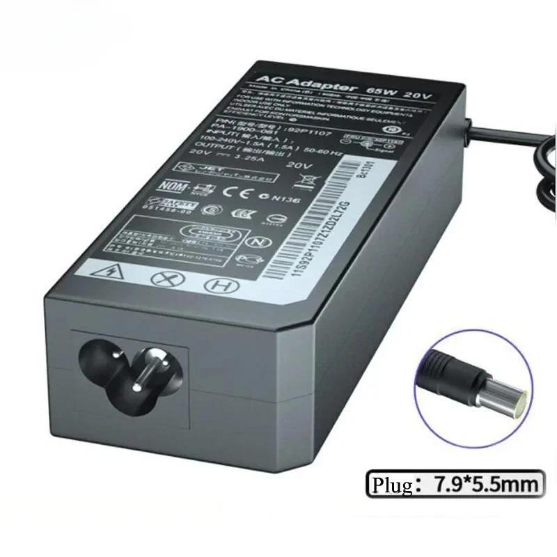 20V 325A 79x55mm 65W Laptop AC Power Adapter Charger For IBM Lenovo B490 B590 V580 X200 X210 X220 X2