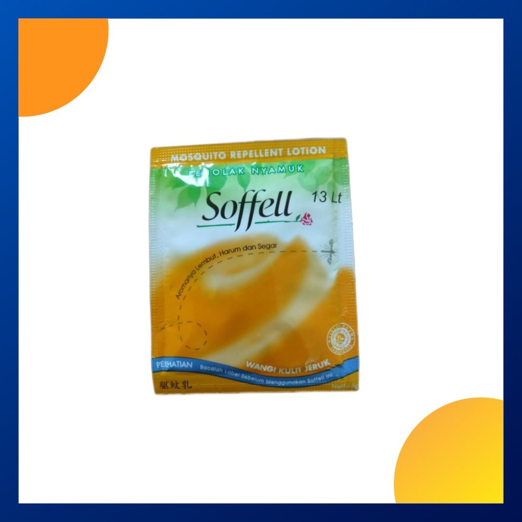 Soffel Kulit Jeruk Lotion 6 Gram Pack 24 Sachet