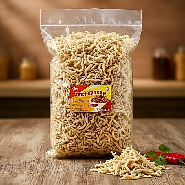 Teri Krispi Sintamel Non MSG non pengawet 500gr - teri krispi Snack mpasi