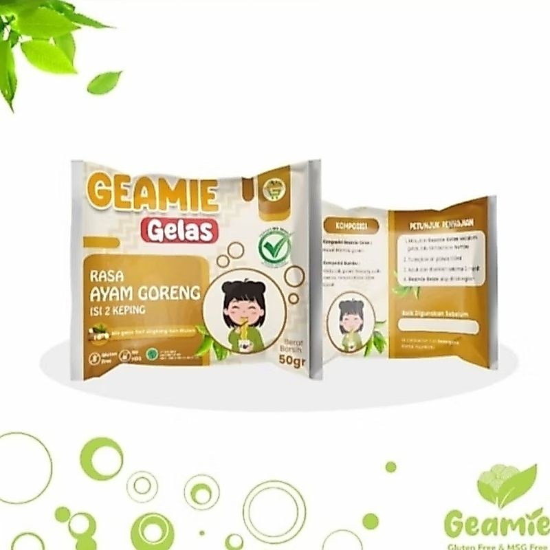 MIE GELAS JUMBO RASA AYAM BAWANG ISI 2 KEPING GLUTEN FREE MSG FREE