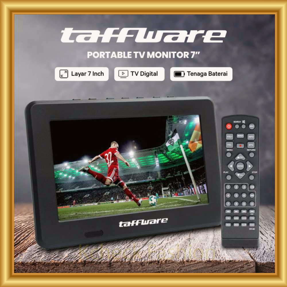 Portable TV Monitor 7 Inch DVB-T2 -VD611