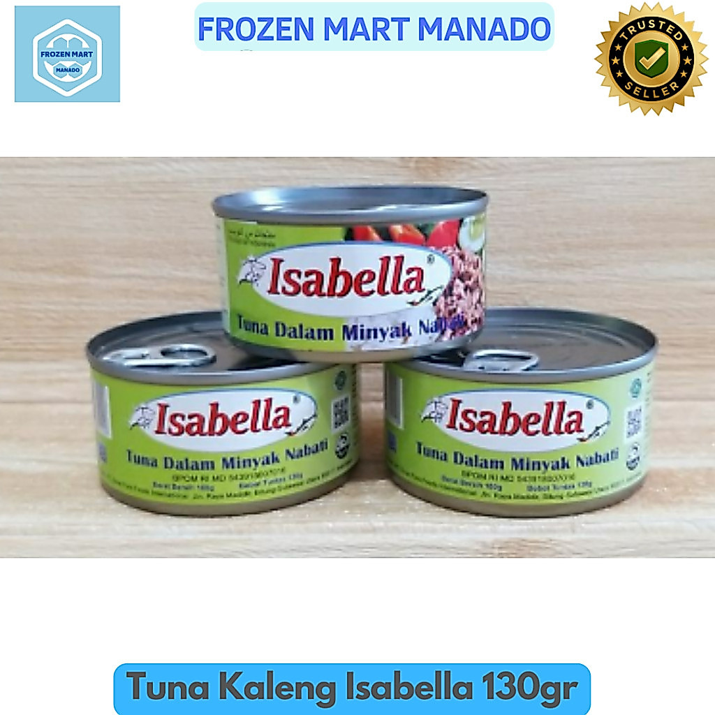 Tuna Kaleng Isabella 130gr - Frozen Mart Manado (Frozen Food Manado)