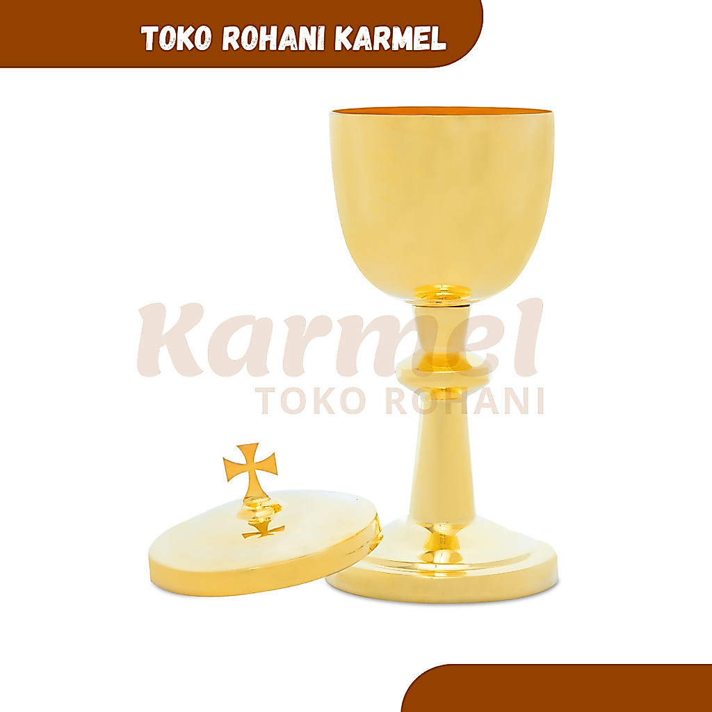 SIBORI TEMPAT HOSTI (CALIX) / SIBORI KATOLIK / PIKSIS KATOLIK / TEMPAT HOSTI KATOLIK / HOSTI PERJAMU