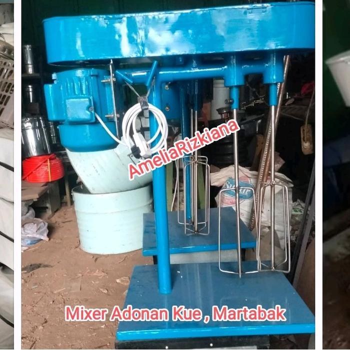 Mixer kue , MARTABAK 2 Mata (untuk adonan 15-20kg)