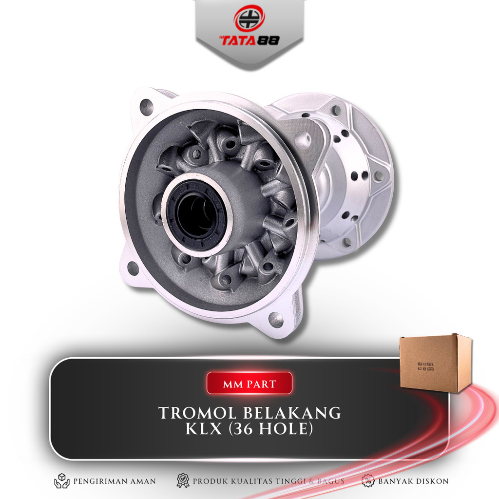TROMOL BELAKANG KLX 36 HOLE - TROMOL KLX 150 BELAKANG 36 HOLE / TROMOL DEPAN KLX 150 36 HOLE