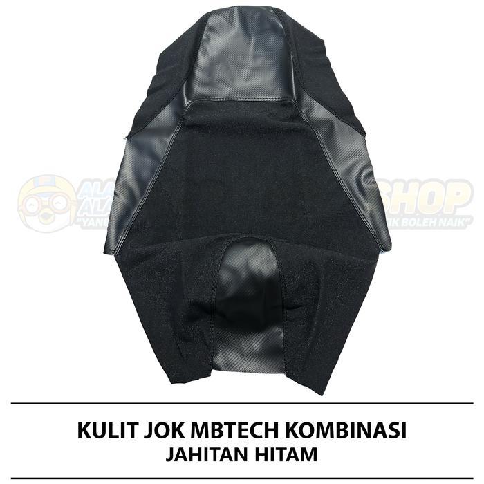 Sarung / Kulit Jok MBTech Original Model PCX Lokal MB Tech Riders - JAHITAN HITAM, SCOOPY KARBU/FI