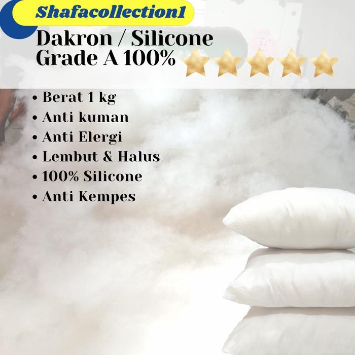 Kapas (Dakron Giling) isi bantal dan guling - 1 kg
